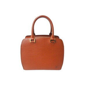 Louis Vuitton Pont Neuf Handbag Epi Leather Kenyan Brown